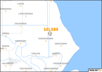 map of Dalaba