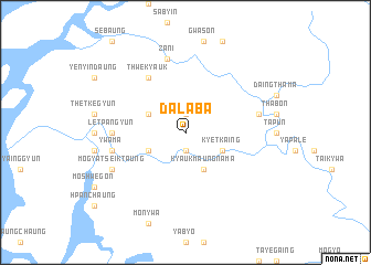 map of Dalaba