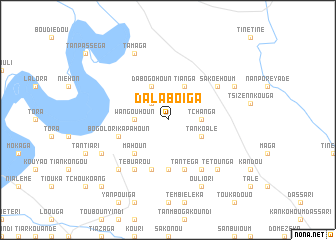 map of Dalaboiga