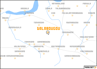 map of Dalabougou