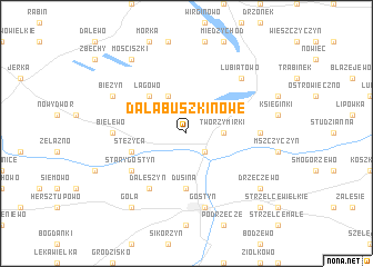 map of Dalabuszki Nowe