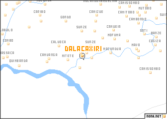 map of Dalacaxiri