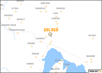 map of Dalaga