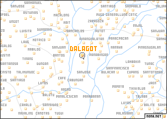 map of Dalagot