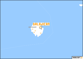 map of Dalajican