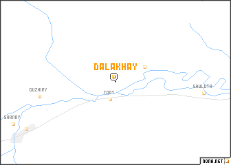 map of Dalakhay