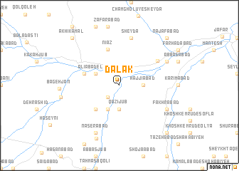 map of Dalak