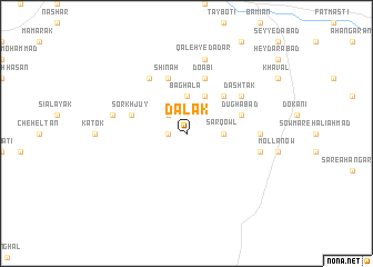 map of Dālak