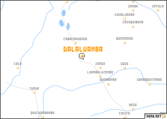 map of Dala Luamba