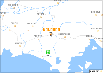 map of Dalaman