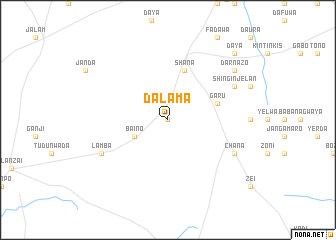 map of Dalama