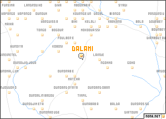 map of Dalami