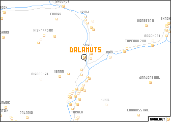 map of Dalamuts