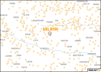 map of Dalanai