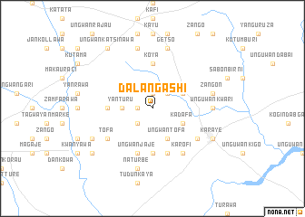 map of Dalangashi