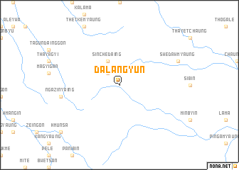 map of Dalangyun