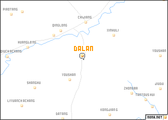 map of Dalan