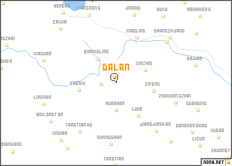 map of Dalan