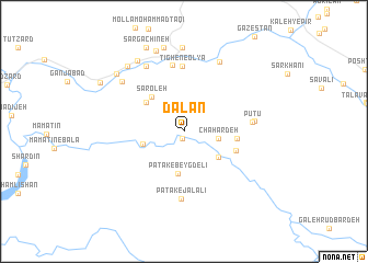 map of Dālān