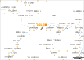 map of Dālān