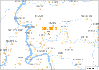 map of Dalaoig