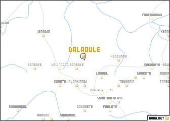 map of Dalaoulé