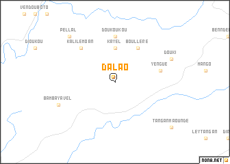 map of Dalao