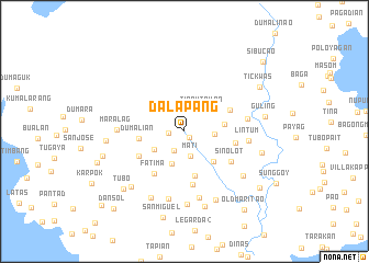 map of Dalapang