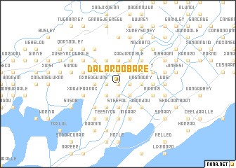 map of Dalaroobare