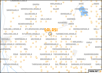 map of Dalāsi
