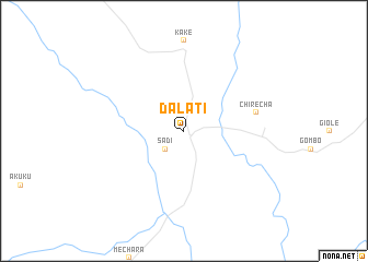 map of Dalati