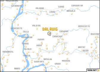 map of Dalauig