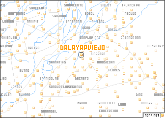 map of Dalayap Viejo