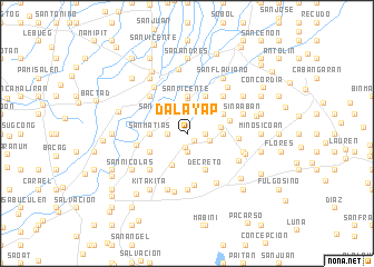 map of Dalayap