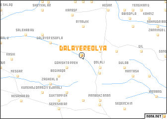 map of Dalāyer-e ‘Olyā