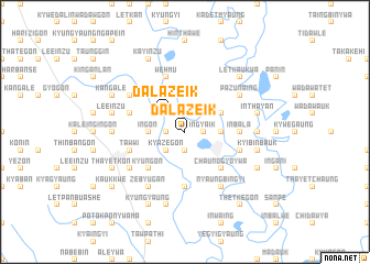 map of Dalazeik