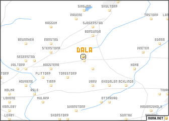 map of Dala