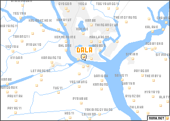 map of Dala