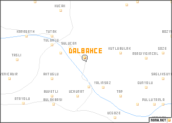 map of Dalbahçe