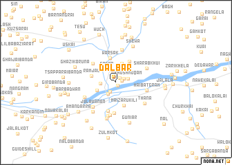 map of Dalbār