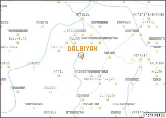 map of Dalbīyah