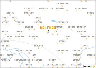 map of Dalchau