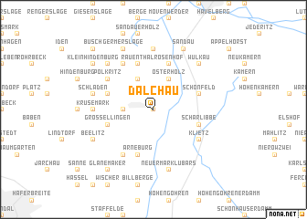 map of Dalchau