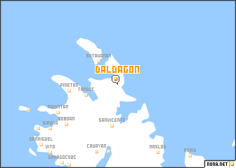 map of Daldagon