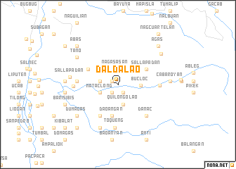 map of Daldalao