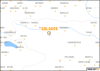 map of Daldere