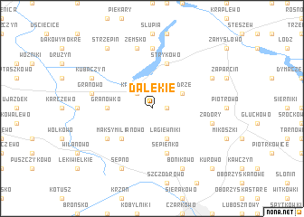 map of Dalekie