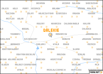 map of Dalekie