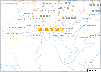 map of Dalel Amdāni