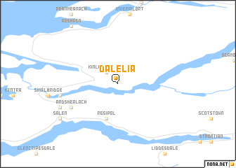 map of Dalelia